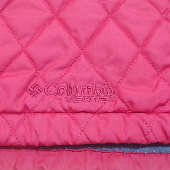 Columbia Vertex Interchange Women's Rain Jacket Extra Large Red Full Zip Hiking - Picture 5 of 16